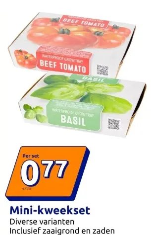 Promotie: Mini-kweekset