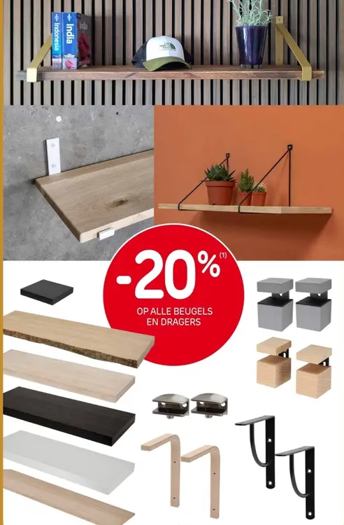 Promotie: Shelves and Brackets