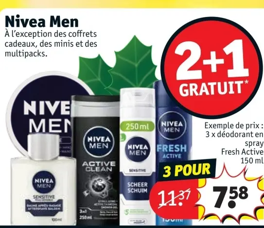 Offre: Nivea Men