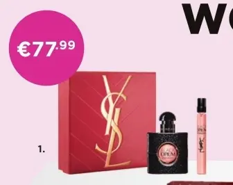 Aanbieding: Black Opium Eau de Parfum 30 ml + Travelspray