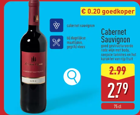 Promotie: Cabernet Sauvignon
