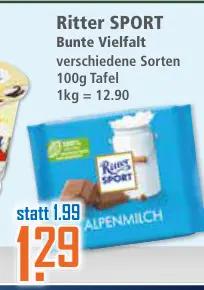 Aanbieding: Ritter SPORT Bunte Vielfalt