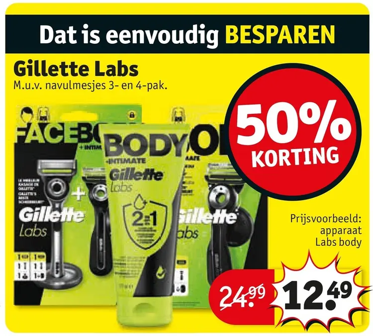 Aanbieding: Gillette Labs