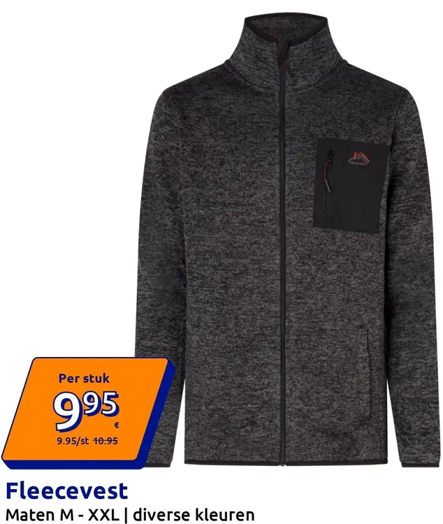 Promotie: Fleecevest