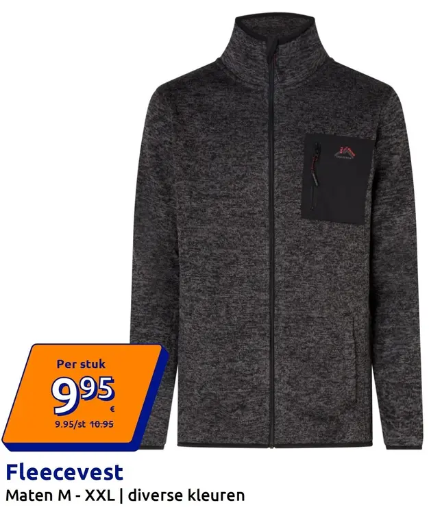 Promotie: Fleecevest