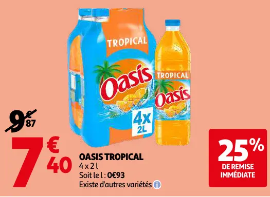 Offre: Oasis tropical