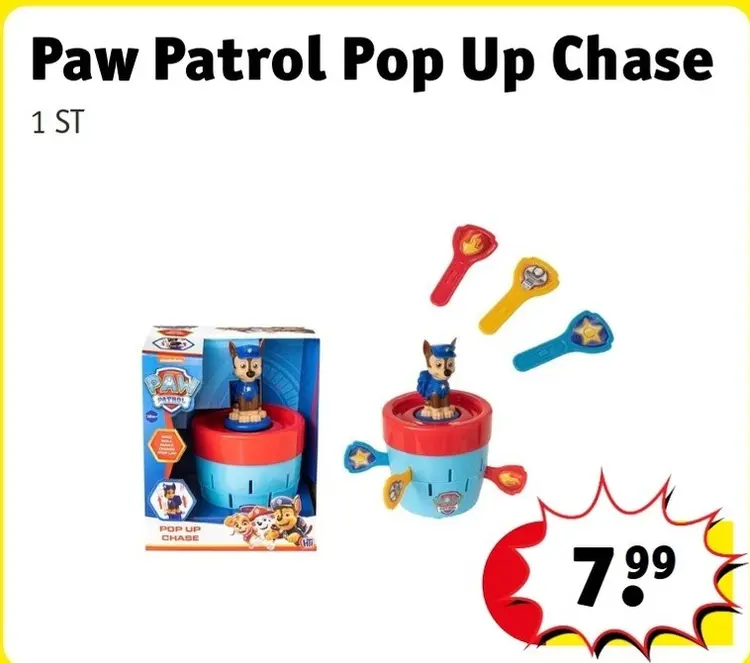 Aanbieding: Paw Patrol Pop Up Chase