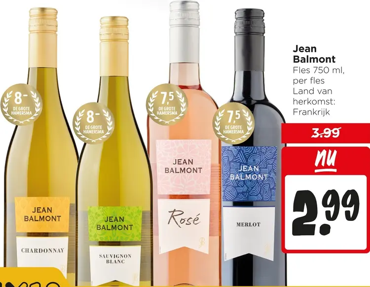 Aanbieding: Jean Balmont Wijn