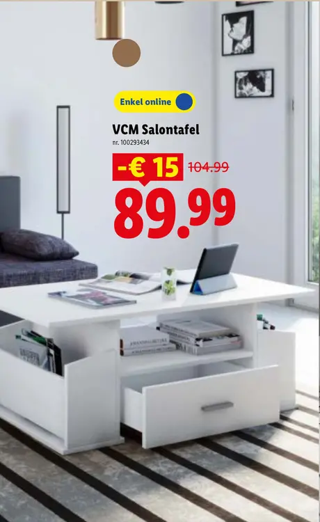 Promotie: VCM Salontafel