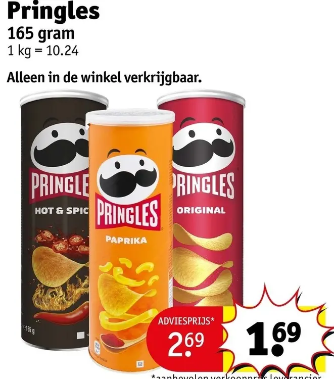 Promotie: Pringles