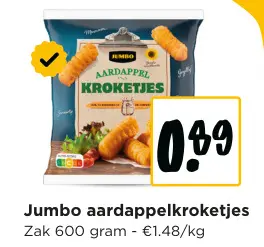 Promotie: aardappelkroketjes