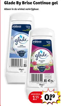 Aanbieding: Glade By Brise Continue gel
