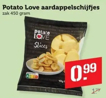 Aanbieding: Potato Love aardappelschijfjes