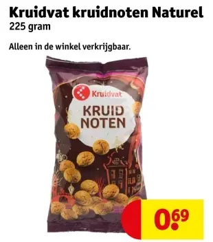 Aanbieding: Kruidvat kruidnoten Naturel
