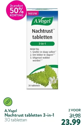 Aanbieding: Nachtrust tabletten 3-in-1