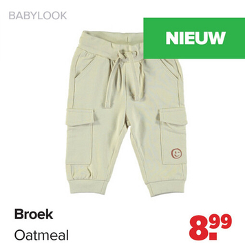 Aanbieding: Broek Oatmeal