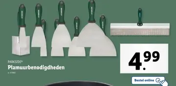 Aanbieding: Plamuurmessen