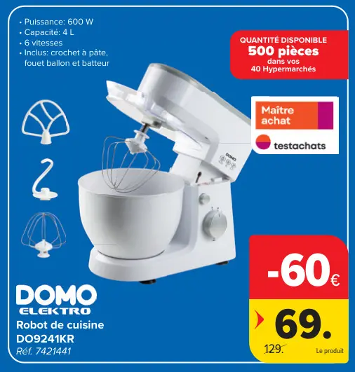 Offre: Robot de cuisine DO9241KR