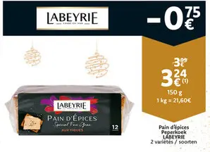 Promotie: Pain d'épices