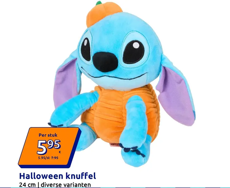 Promotie: Halloween knuffel