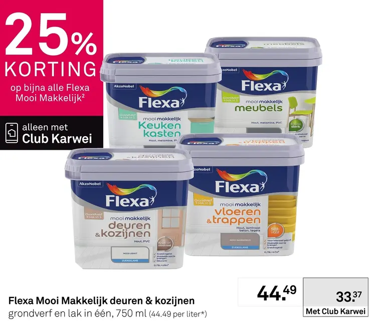 Aanbieding: Bijna alle Flexa Mooi Makkelijk