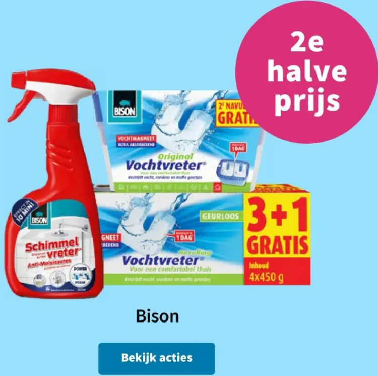 Promotie: Vochtvreter en schimmelvreter