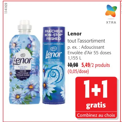 Offre: Tout l'assortiment Lenor