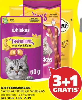 Aanbieding: Catisfactions of whiskas