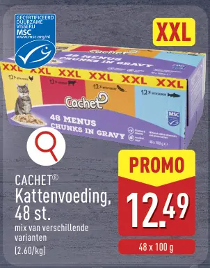 Promotie: CACHET® Kattenvoeding