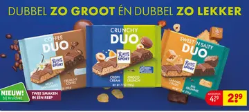 Aanbieding: Ritter Sport Duo