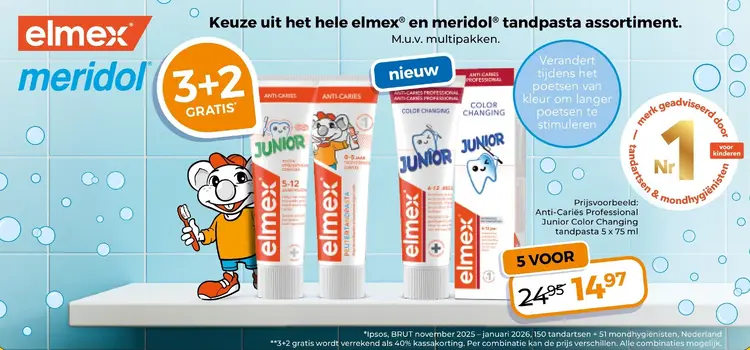 Aanbieding: Tandpasta