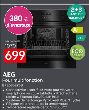 Offre: Four multifonction BPE535E70B