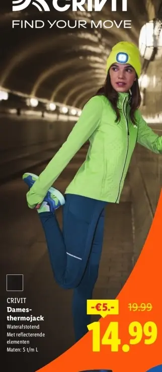 Aanbieding: Dames-thermojack