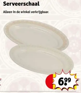 Aanbieding: Serveerschaal