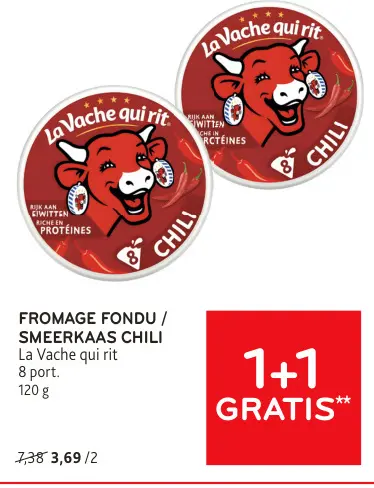 Offre: Fromage fondu / smeerkaas chili