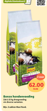 Aanbieding: Bonzo hondenvoeding