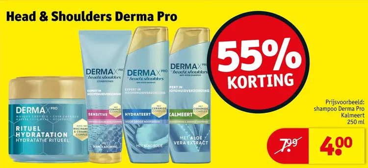 Aanbieding: Head & Shoulders Derma Pro