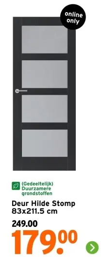Aanbieding: Deur Hilde Stomp 83x211,5 cm