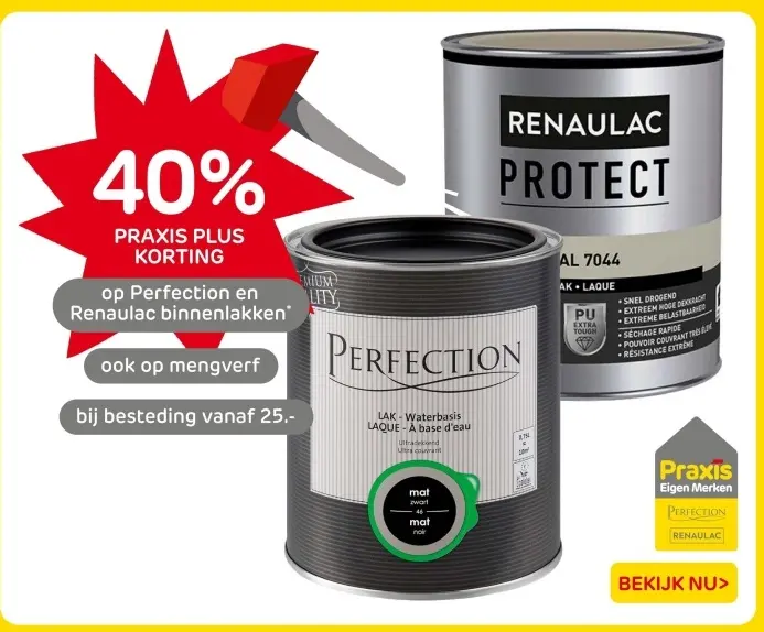 Aanbieding: Perfection and Renaulac interior paints