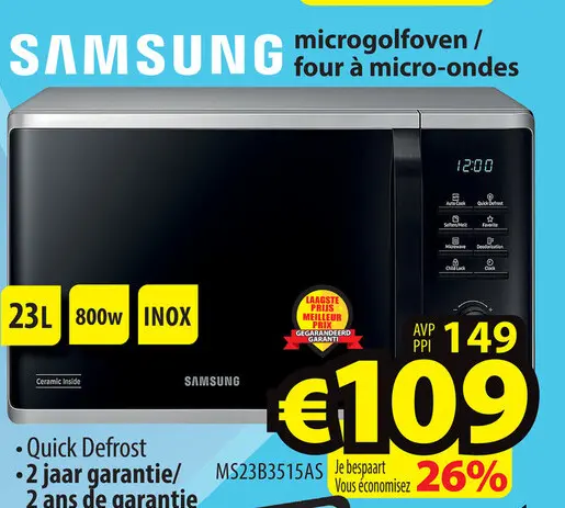 Promotie: Microgolfoven