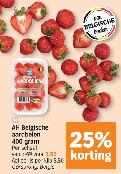 Promotie: Belgische aardbeien