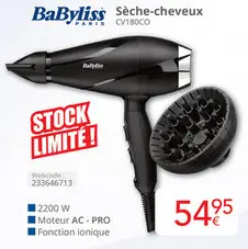 Offre: Sèche-cheveux