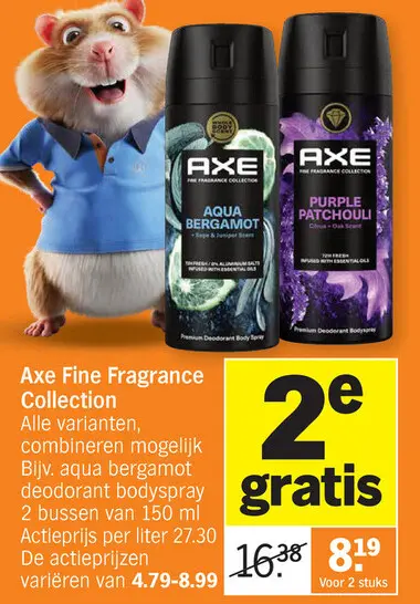 Promotie: Axe Fine Fragrance Collection