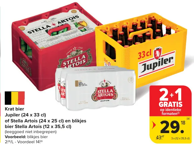 Promotie: Krat bier
