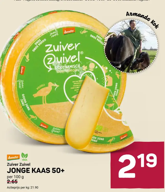 Aanbieding: Jonge kaas 50+