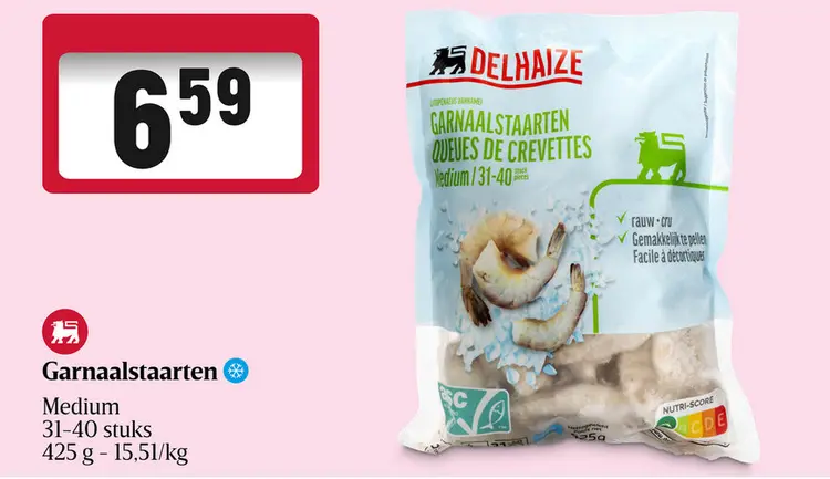 Aanbieding: Garnaalstaarten