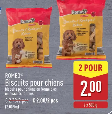 Offre: Biscuits pour chiens