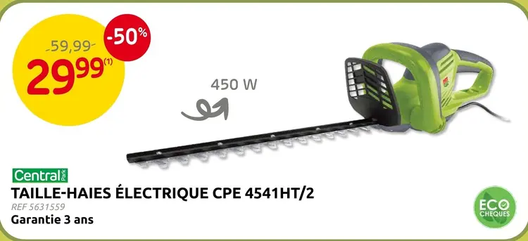 Offre: Taille-haies électrique CPE 4541HT/2