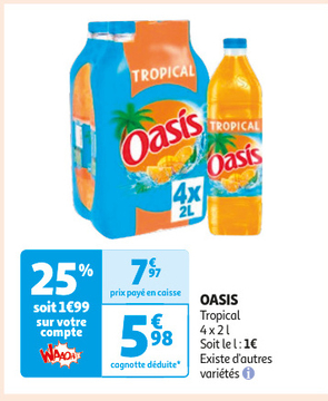 Aanbieding: OASIS Tropical