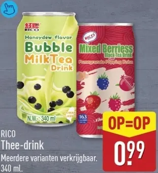 Aanbieding: Thee-drink